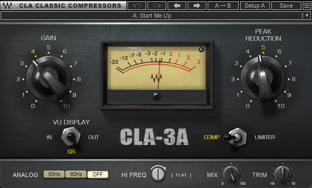 ⓳WAVES CLA-3Aでグルーブが出るようにコンプをかける