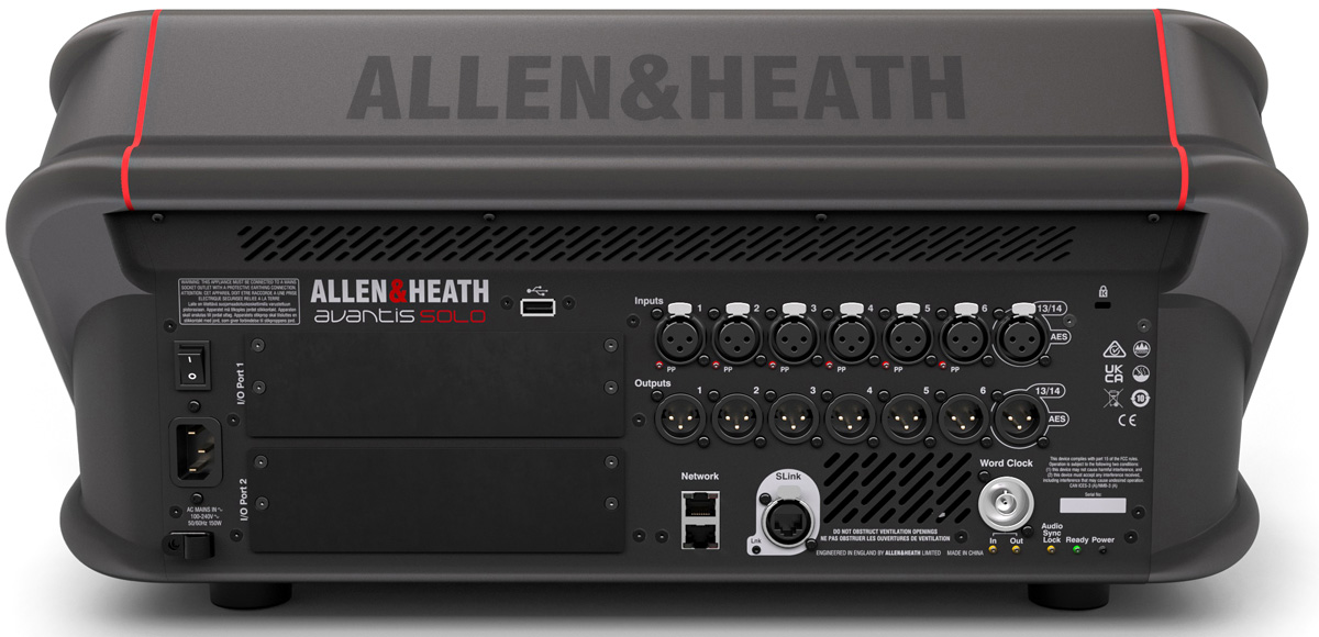 ALLEN & HEATH Avantis Solo 〜最新FPGA採用96kHzコンソールの