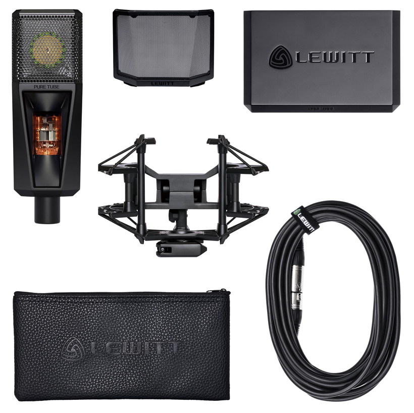 配信機器・PA機器・レコーディング機器 LEWITT PURE TUBE studioset LEWITT ( ルーイット ) PURE TUBE STUDIO set 送料無料