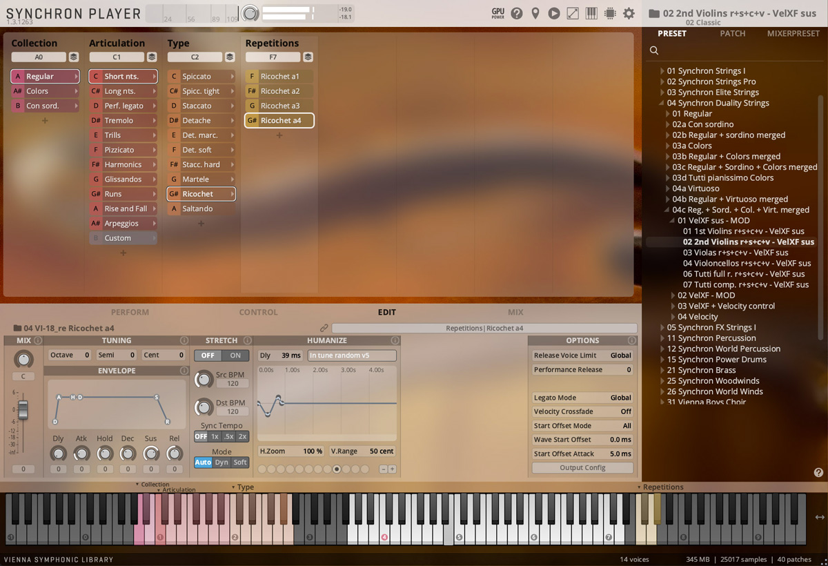 SYNCHRON DUALITY STRINGS VIRTUSO