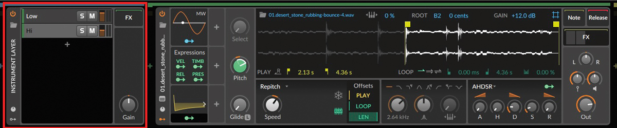 Instrument Layer