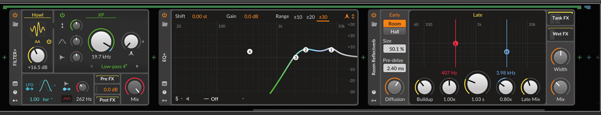 Filter+とEQ+