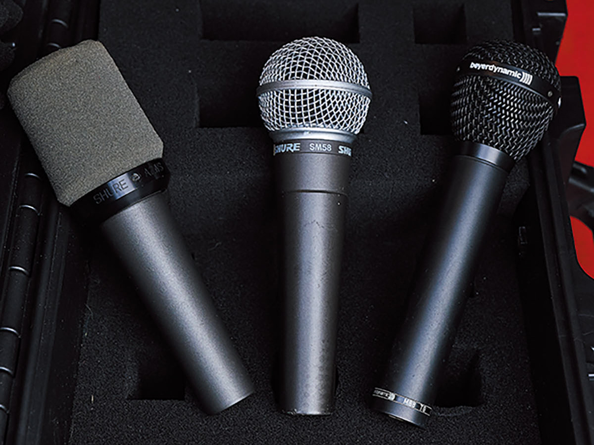 SHURE SM57/SM58/ BEYERDYNAMIC M 88 TG