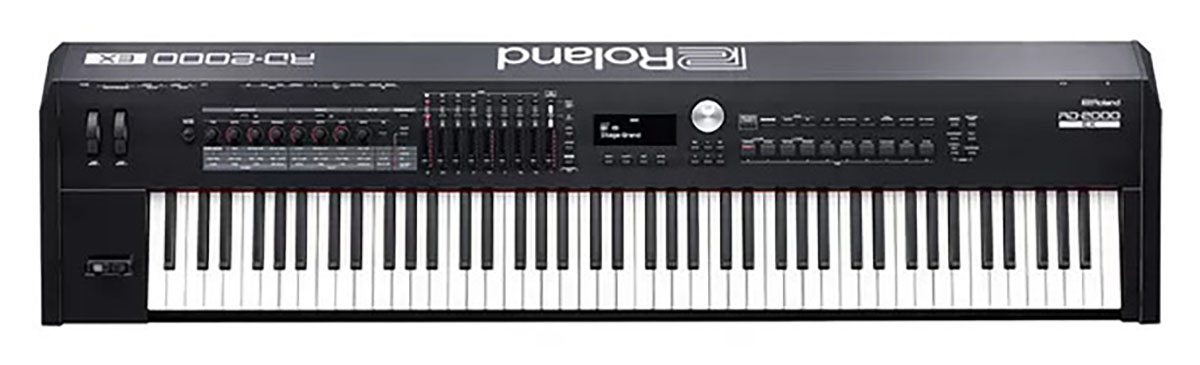 RolandのステージピアノRD-2000＆RD-88がEXモデルに。従来モデル