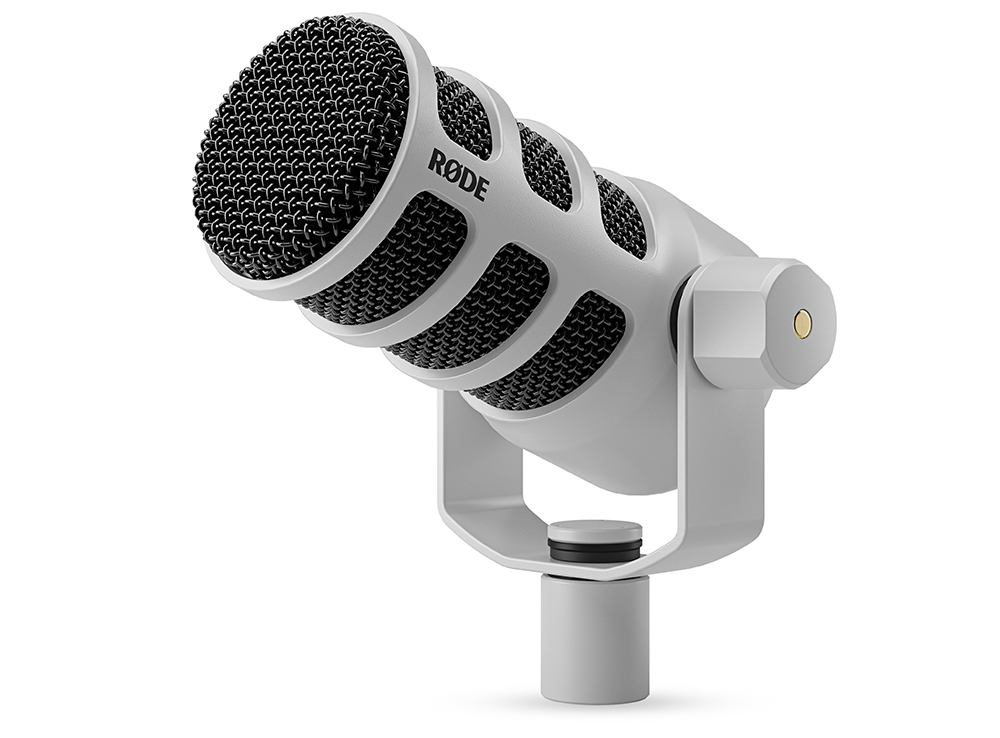 RØDE Podcaster ホワイト コンデンサーマイク RØDE Microphones、マイクやRØDECasterなどのホワイト