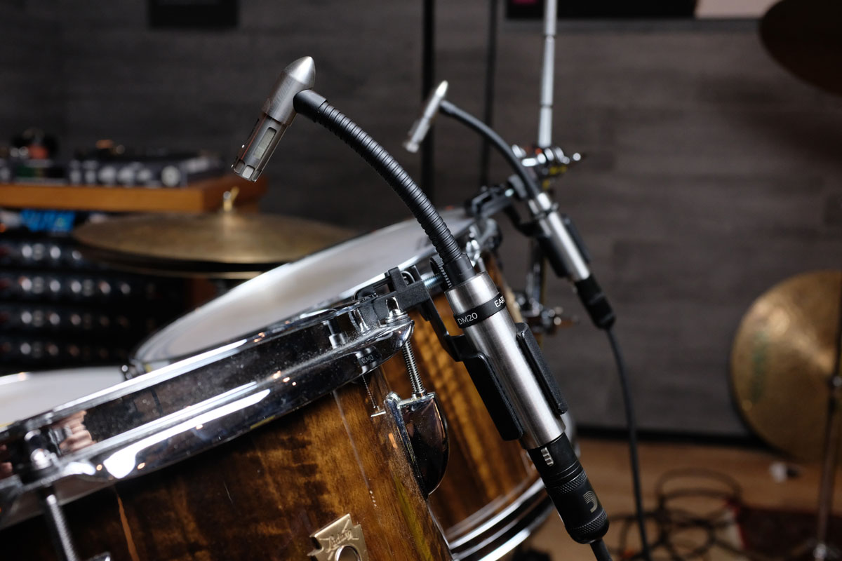 Earthworksのコンデンサー型Drum Micシリーズが第2世代に