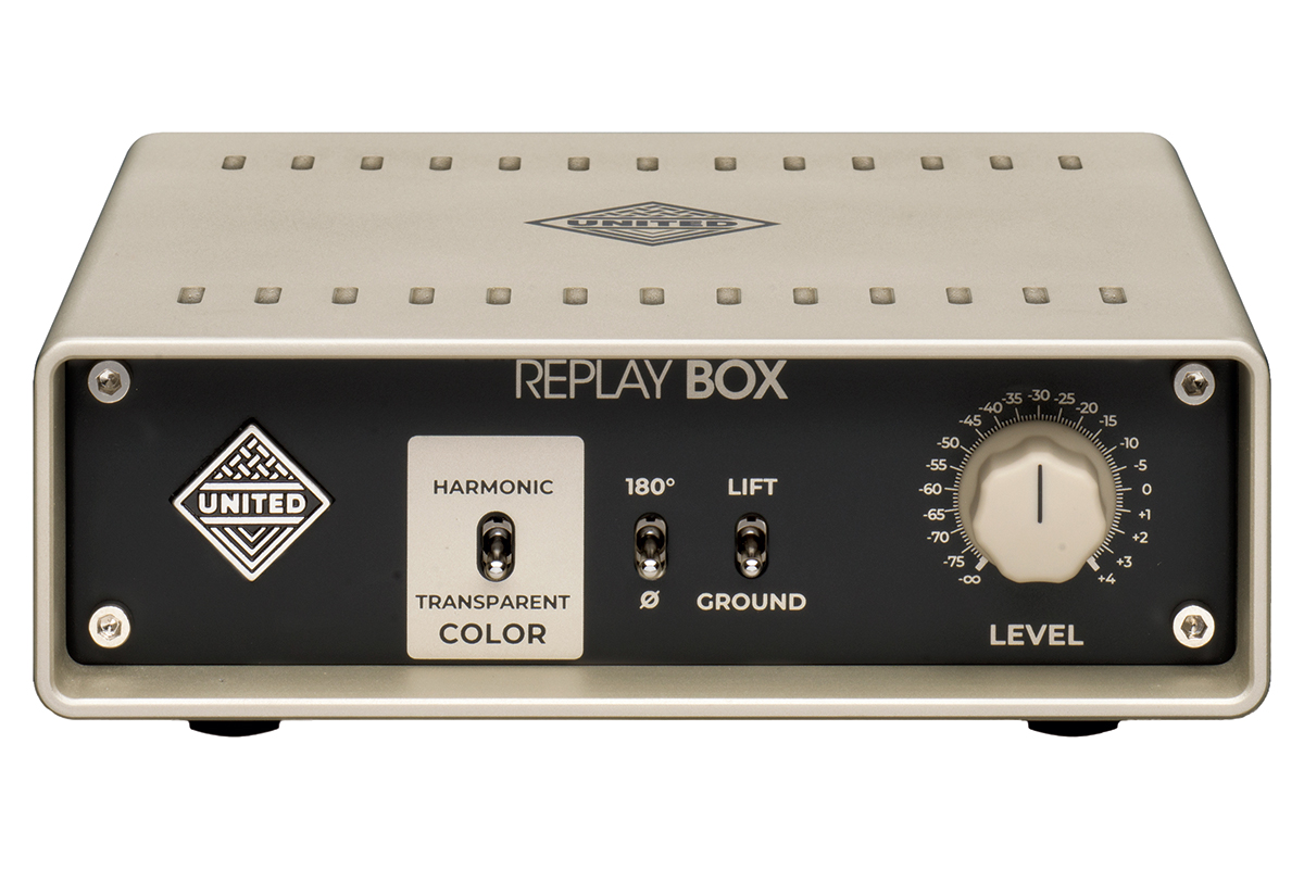 送料無料◆2025新品  UNITED STUDIO TECHNOLOGIES Replay Box レビュー：2つの DJ機材