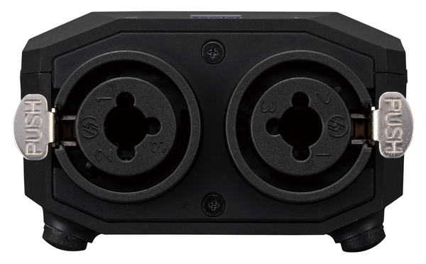 ZOOM H1 XLRの背面