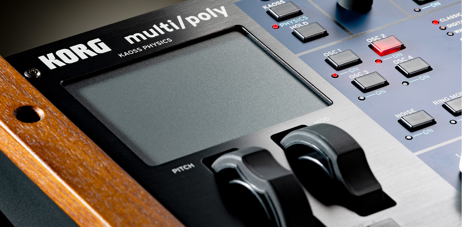 KORG mono/polyのアナログサウンドをデジタルで再現した
