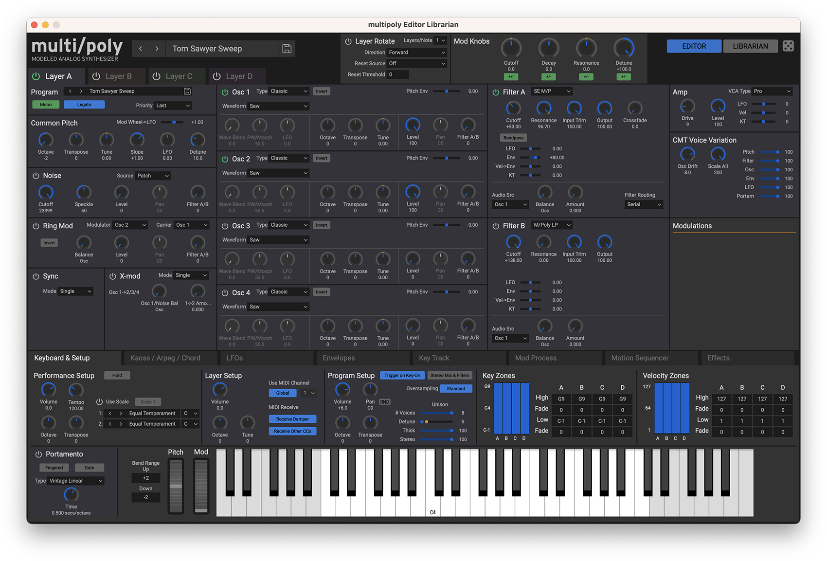 KORG mono/polyのアナログサウンドをデジタルで再現した