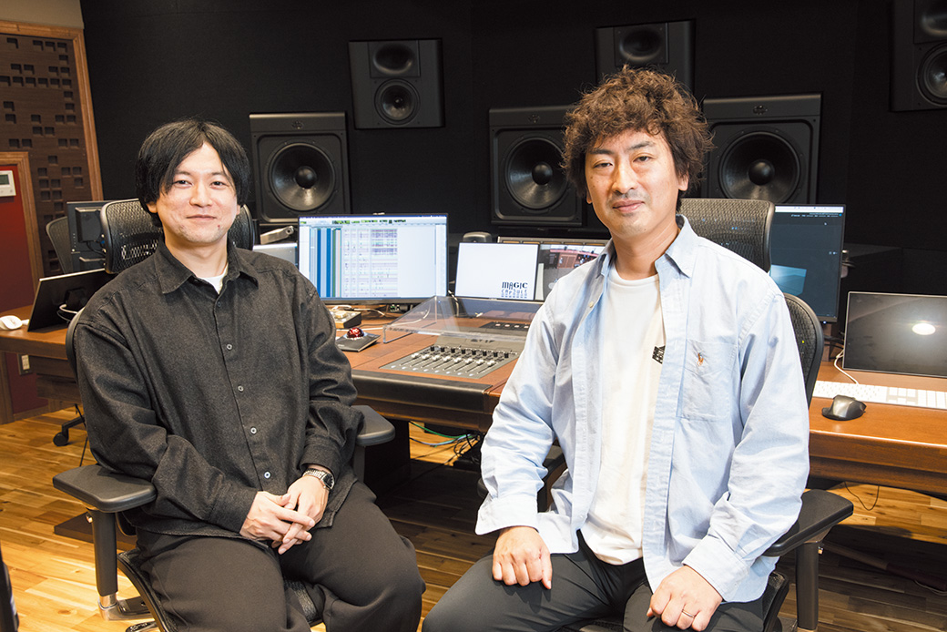 マジックカプセルのハウス・エンジニアである根岸信洋（写真右）と進藤公隆（同左）