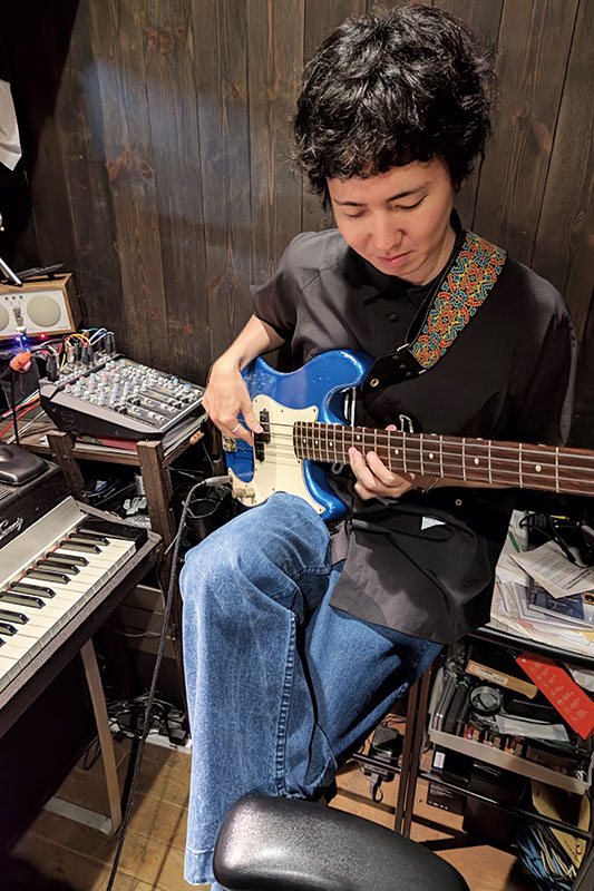 Bitwig Studioでエレキベースと歌を録音〜グループ・トラックで