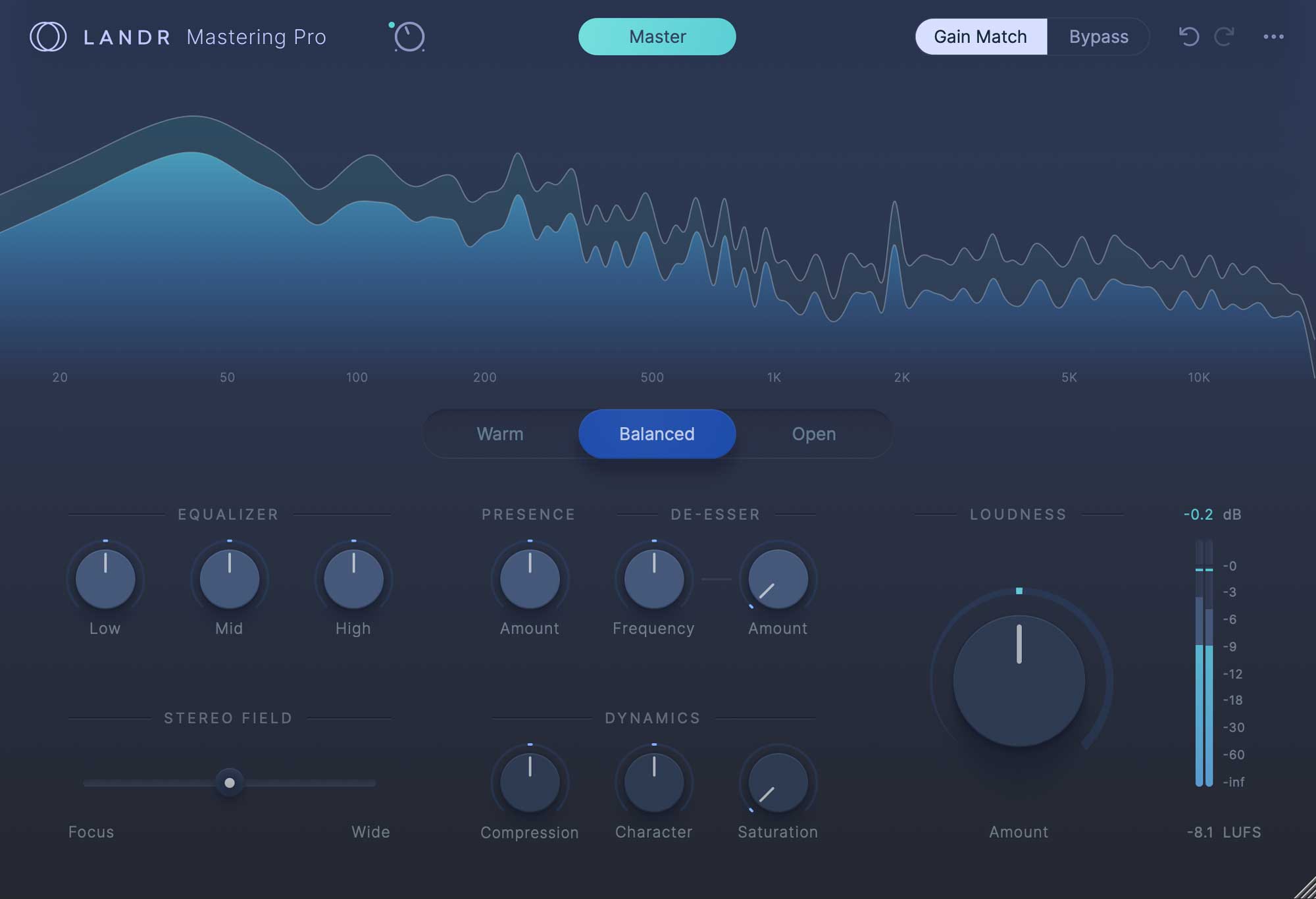LANDR Mastering Pro