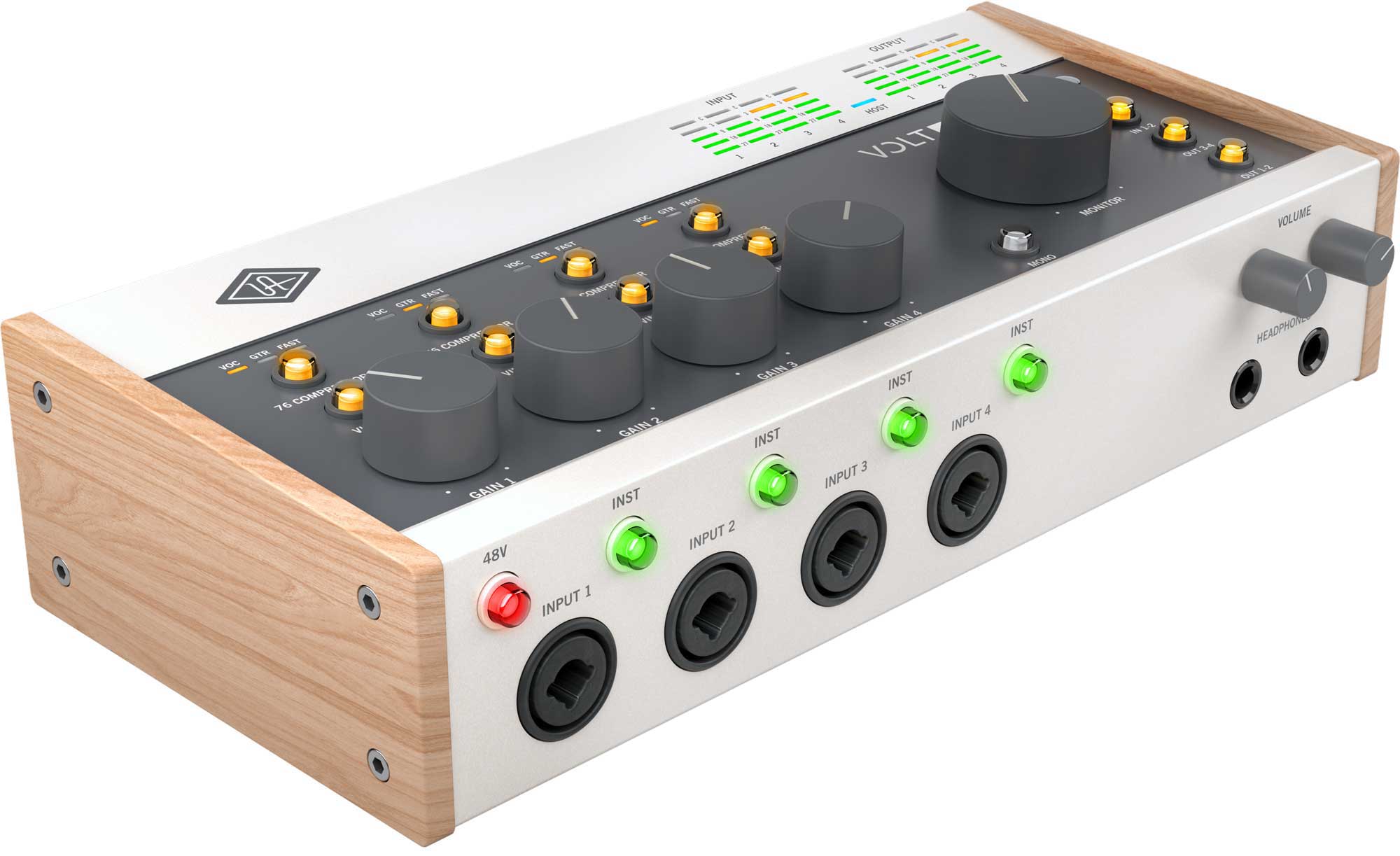 Universal Audioの高品質オーディオインターフェイスVolt 276を