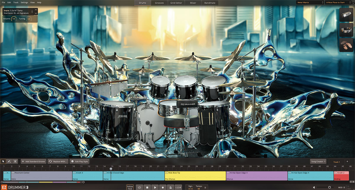 TOONTRACK EZX - Metal Mania