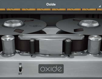 拡張機能LUNA Extensionとして使えるテープ・シミュレーションのOxide。各チャンネルでオン／オフし、サチュレーションを加えることができる。Oxideは無償で使用可能。LUNA Pro Bundleなどでは、さらに多くのLUNA Extensionが利用可能となる