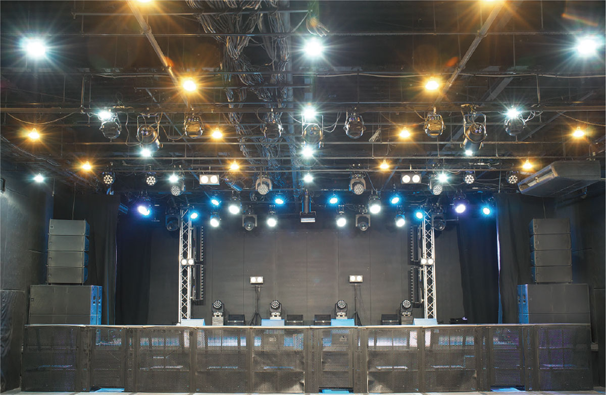 Zephyr Hallのホール全景。キャパシティは700人前後。アイドルのライブを中心に、連日熱狂を生み出している