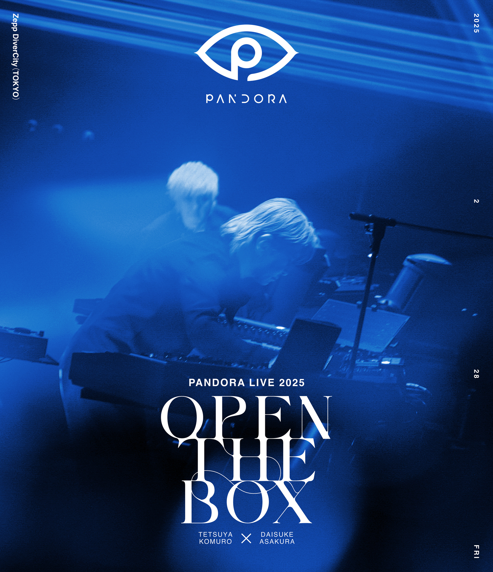 『PANDORA LIVE 2025 -OPEN THE BOX-』 ジャケット・アートワーク通常盤