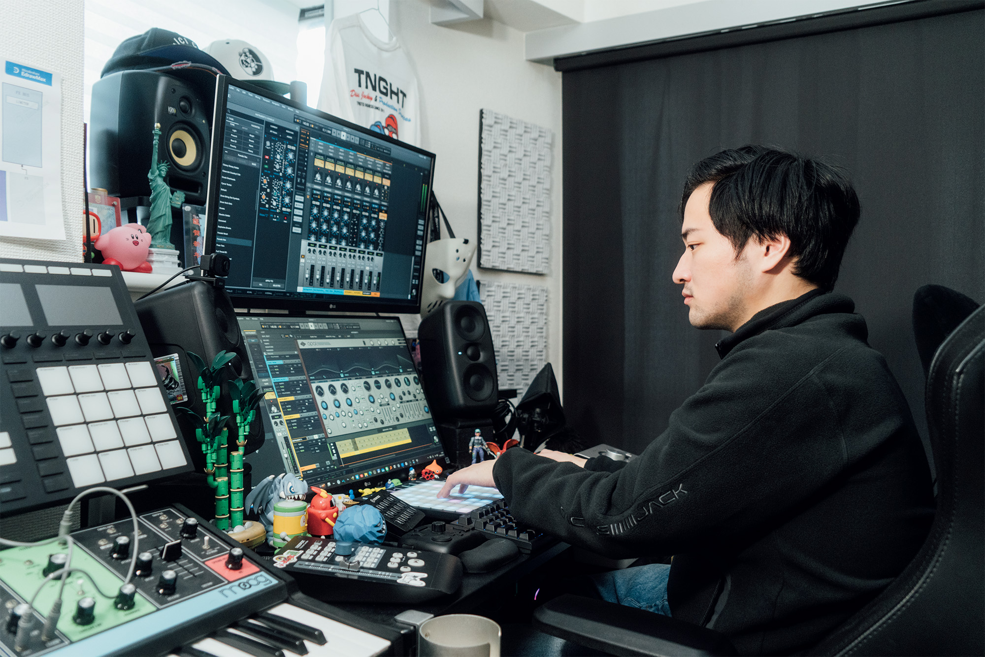 UNIVERSAL AUDIO LUNAでのミックス by Masayoshi Iimori