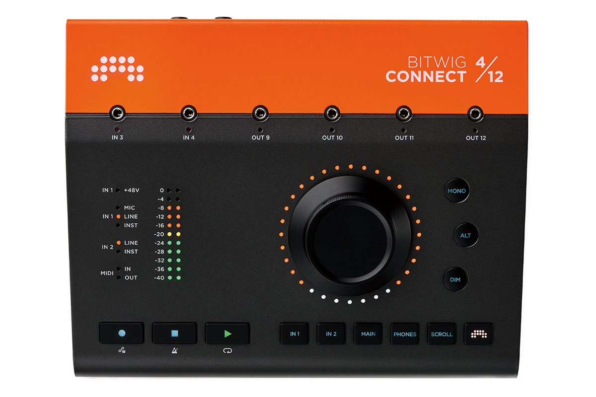 BITWIG Bitwig Connect 4/12 レビュー：DAWの操作にも対応するCV/Gate入出力搭載オーディオI/O