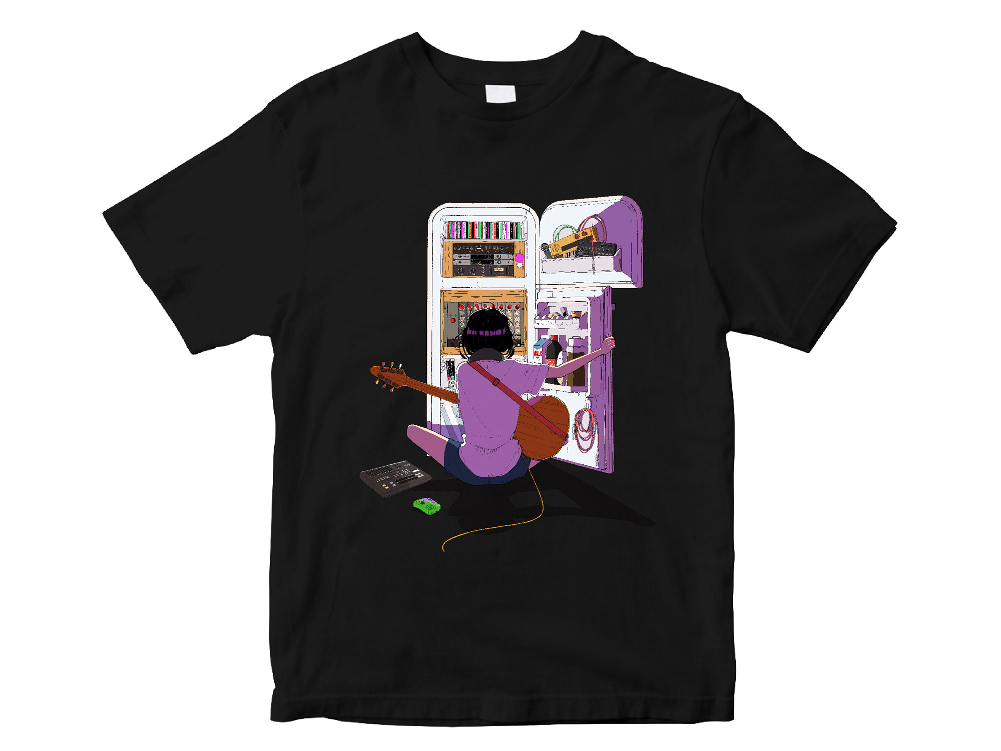 サンレコ × 生活 コラボTシャツ（ブラック）