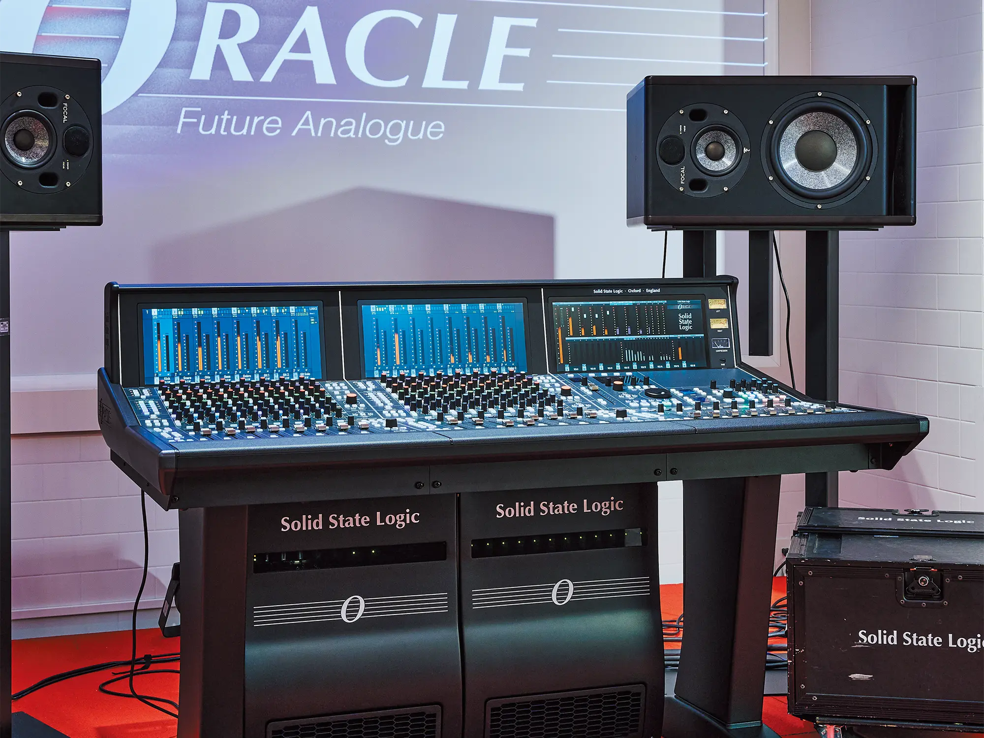 デジタル制御のフル・アナログ卓 SOLID STATE LOGIC Oracleの可能性