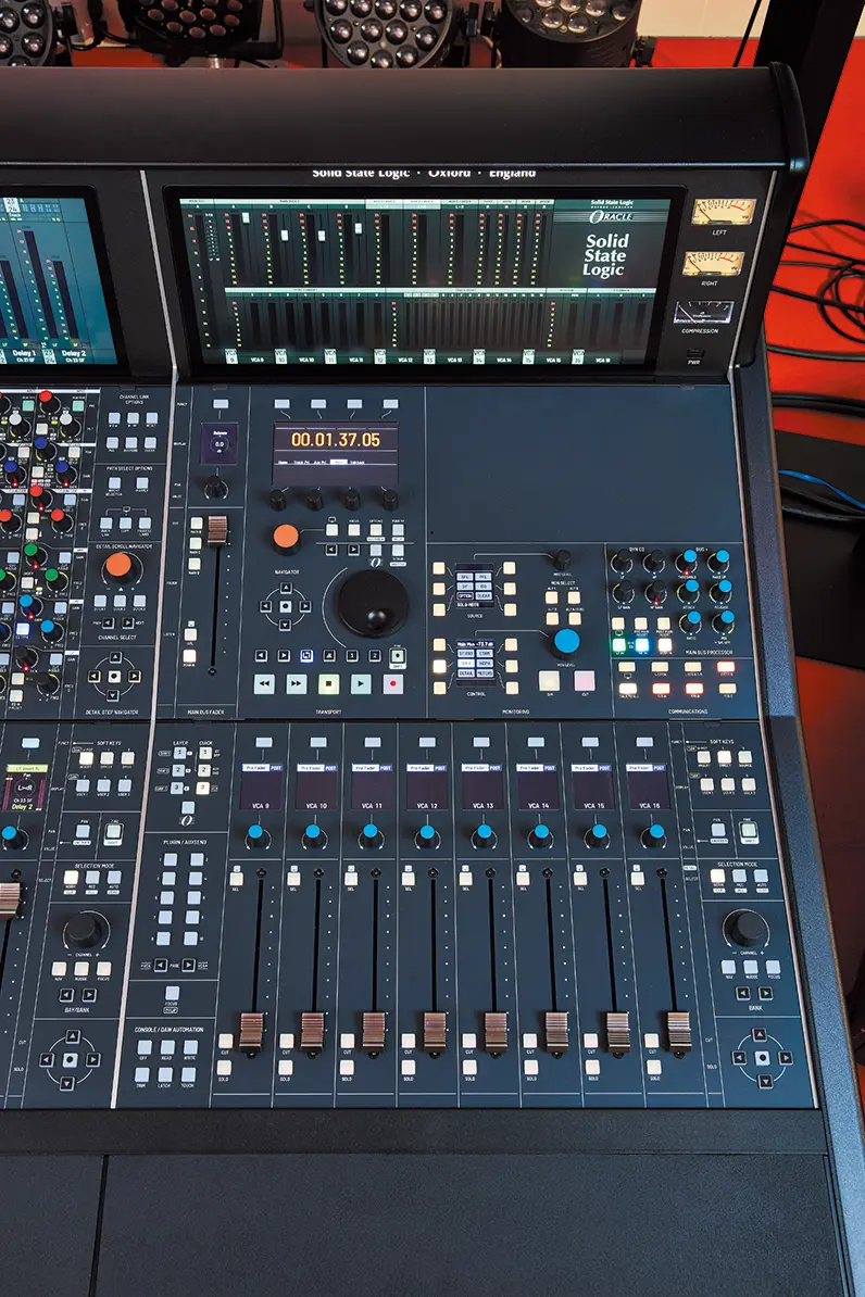 デジタル制御のフル・アナログ卓 SOLID STATE LOGIC Oracleの可能性