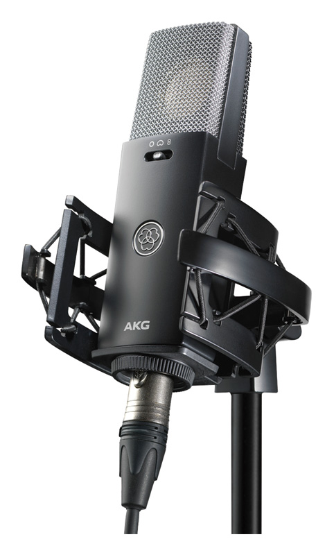 AKG C114│コンデンサーマイク ( ほぼ新品 ) AKG / C114 コンデンサーマイク プロ用 レコーディング 指向性切替 宅