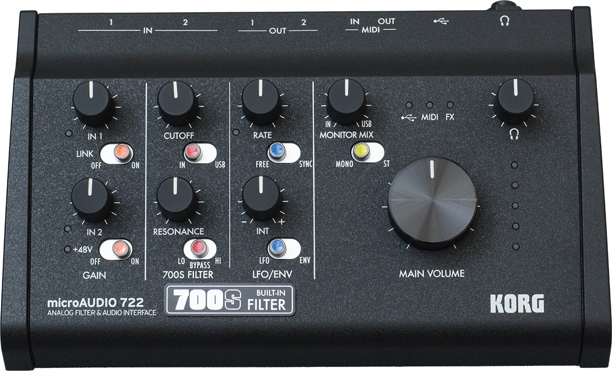 KORG初の音楽制作向けオーディオI/O、microAUDIO 722 & 22を徹底解剖