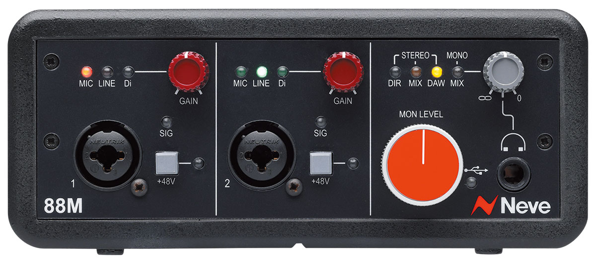 AMS Neve 88M オーディオインターフェイス マイク 輪郭が明瞭で力強い”Neveの音がする！ 〜AMS Neveのオーディオ