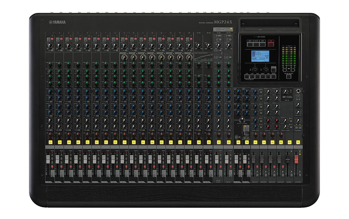 話すとBGMが自動で下がる？ ヤマハ新ミキサーMGP32X A / MGP24X A登場
