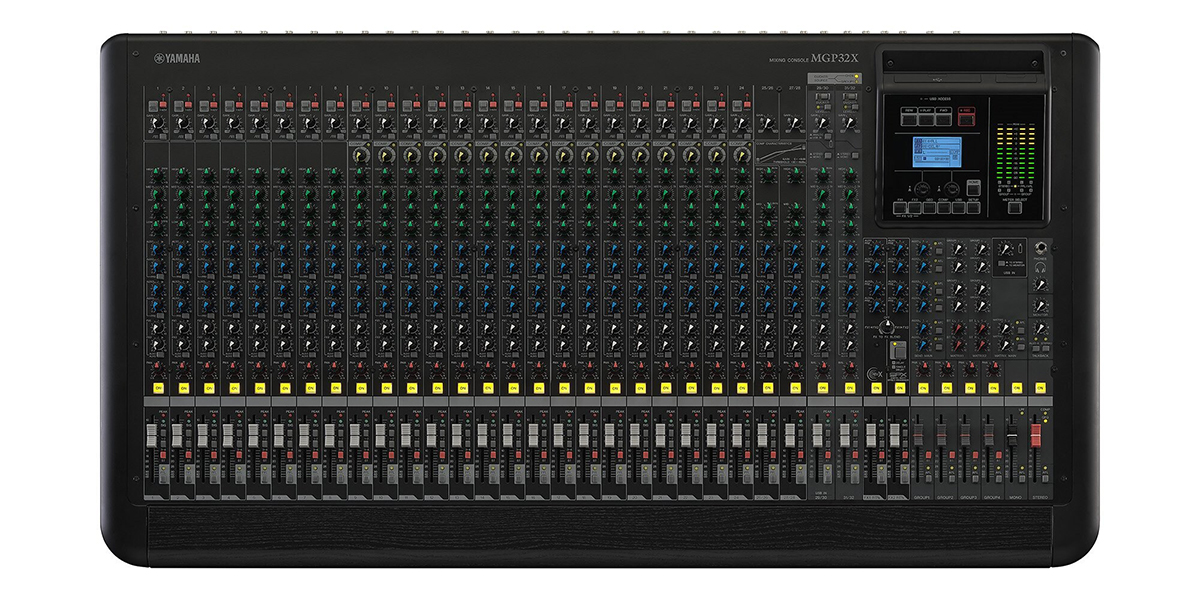 話すとBGMが自動で下がる？ ヤマハ新ミキサーMGP32X A / MGP24X A登場