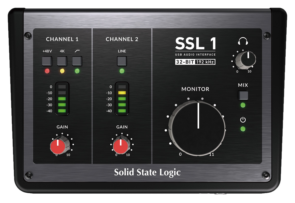 SOLID STATE LOGIC SSL 1 レビュー 〜2万円台とは思えない完成度