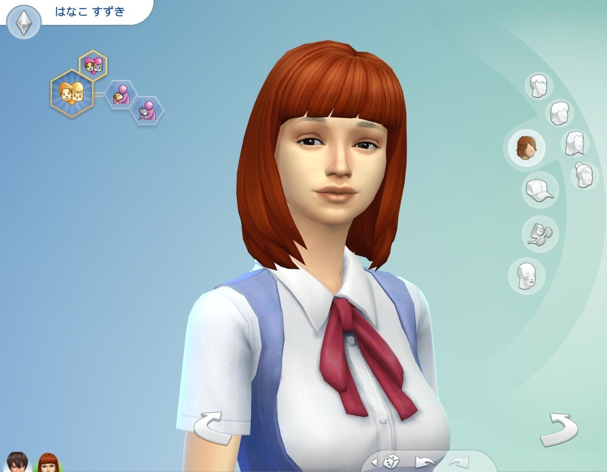 シムズ４ その世界観と髪型に悩む Simsimdaysの日記