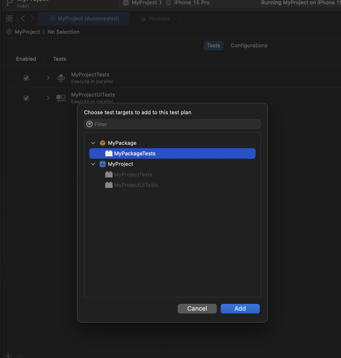 Xcode ProjectにローカルのSwift Packageを追加する2つの方法の違い
