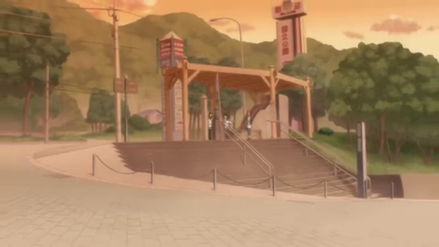 アニメに登場する温泉 ローリング廻し蹴り