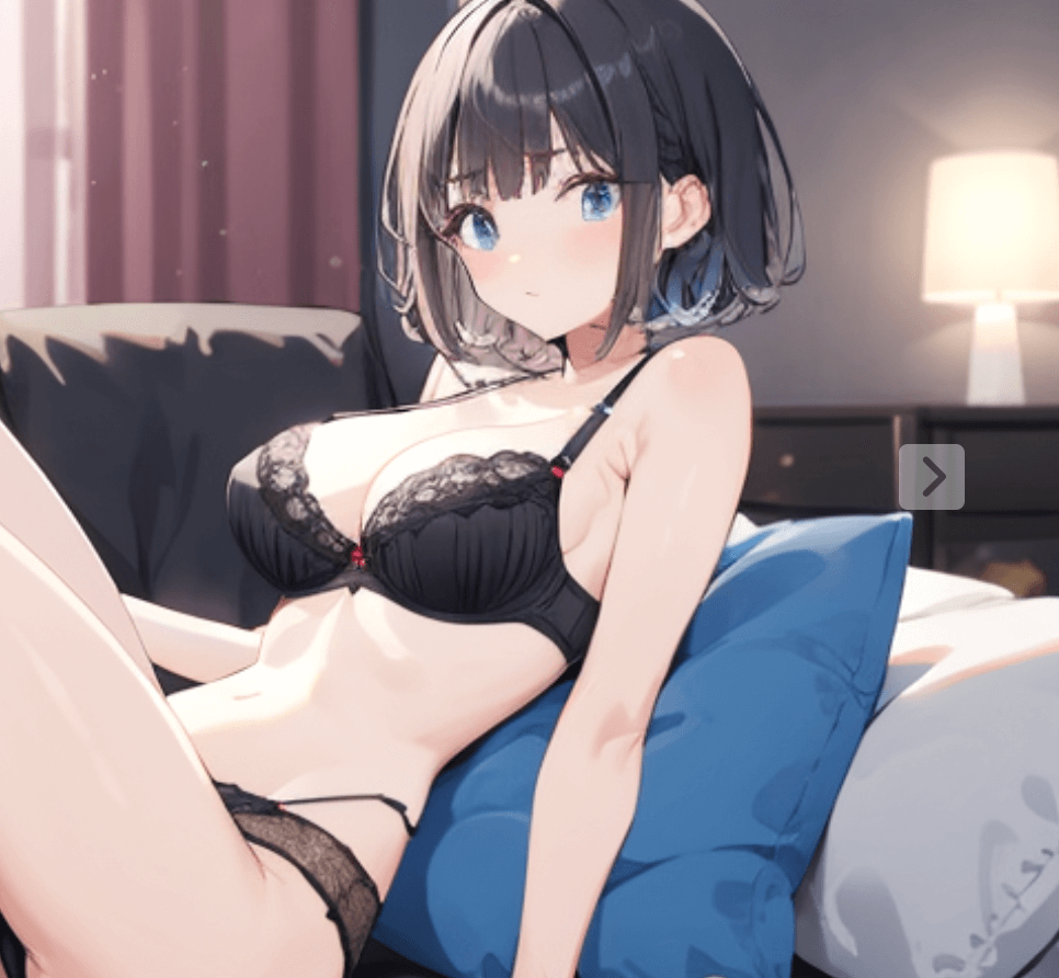 黒髪ショートカットの女の子