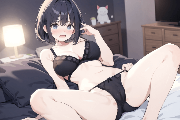 黒髪ショートカットの女の子