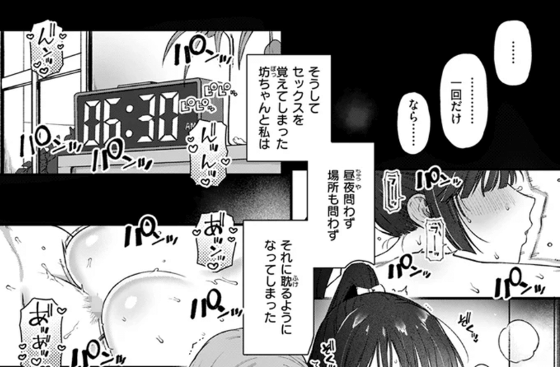 商業誌・楓子と坊ちゃん・イラスト