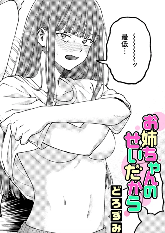 成年コミック・お姉ちゃんのせいだから・イラスト