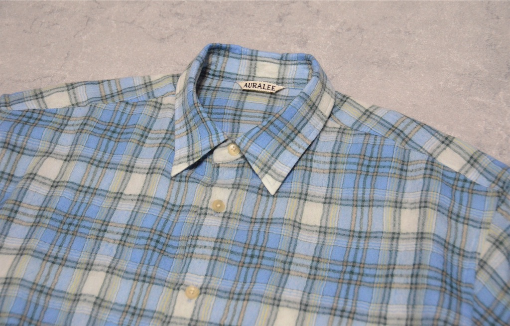 24AWの隠れた名作?AURALEE AIRY WOOL CHECK SHIRTをレビュー 24AWの隠れた名作?AURALEE AIRY WOOL CHECK SHIRTをレビュー