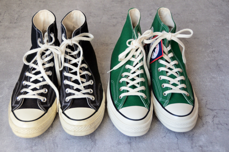 CONVERSE LGCY購入ついでにCT70と比較。サイズ感やデザインの