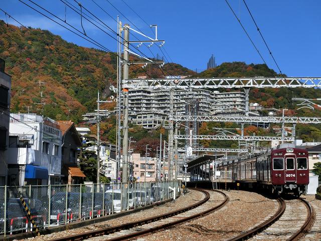 阪急3000系3074F普通石橋行＠箕面～牧落間