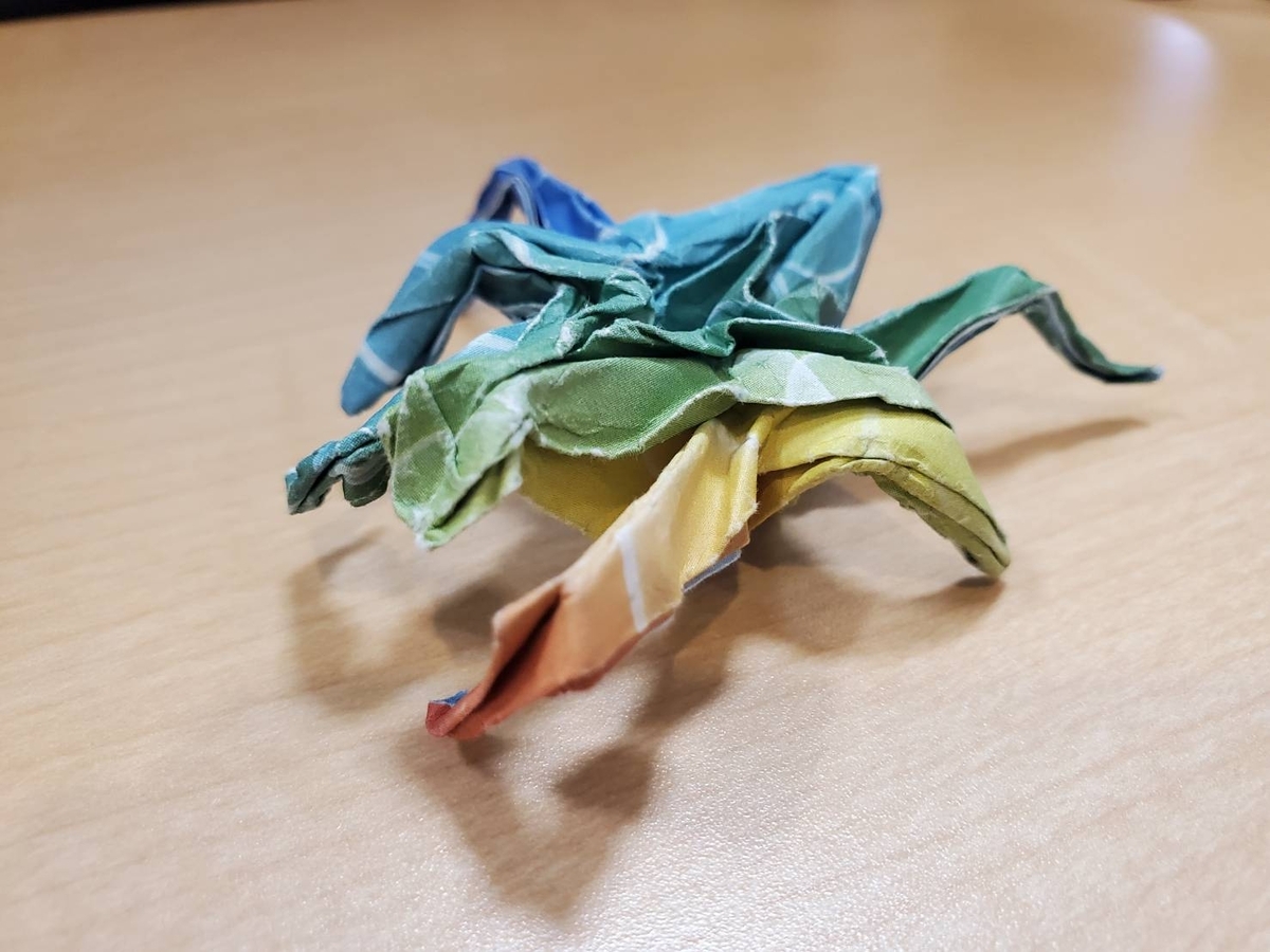 折り紙 カマキリ