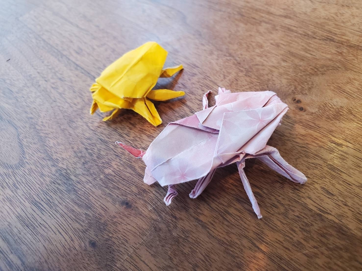 折り紙 虫