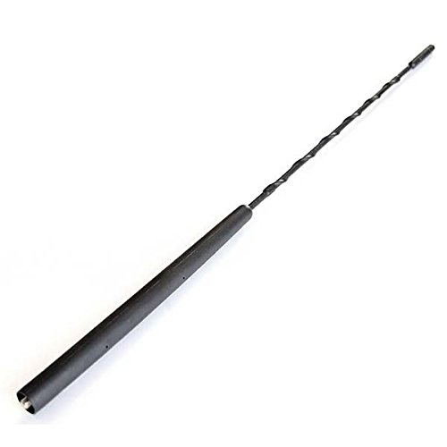 Beat-Sonic FPA2 Antenna Lunga FM/AM Per Auto | Palo Elicoidale 400 Mm | Attacco A Vite M5