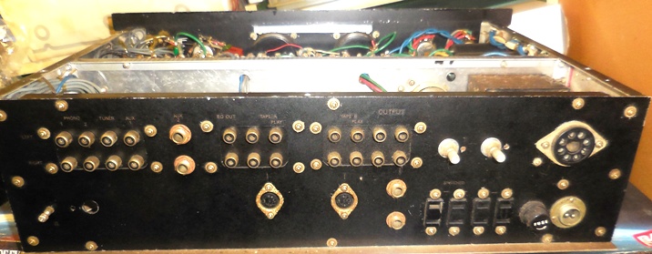 u2397 真空管 プリアンプ 12AX7 6本搭載 自作