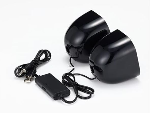 エレコム PCスピーカー コンパクト 4W USB接続 ブラック MS-P08USBBK Amazon.co.jp: エレコム PCスピーカー コンパクト 4W USB接続