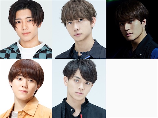 ジャニーズとEBiDANを学年ごとに並べてみた - 自由記述
