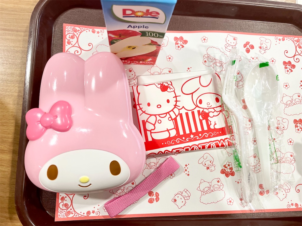 キャラクターお弁当　マイメロディ